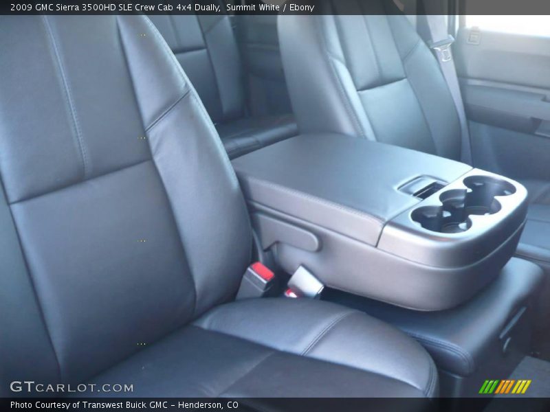 Summit White / Ebony 2009 GMC Sierra 3500HD SLE Crew Cab 4x4 Dually