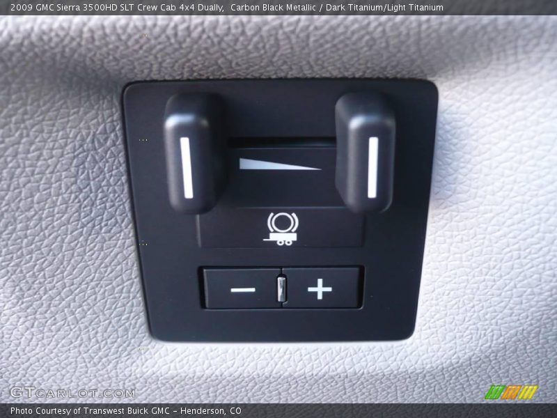 Carbon Black Metallic / Dark Titanium/Light Titanium 2009 GMC Sierra 3500HD SLT Crew Cab 4x4 Dually
