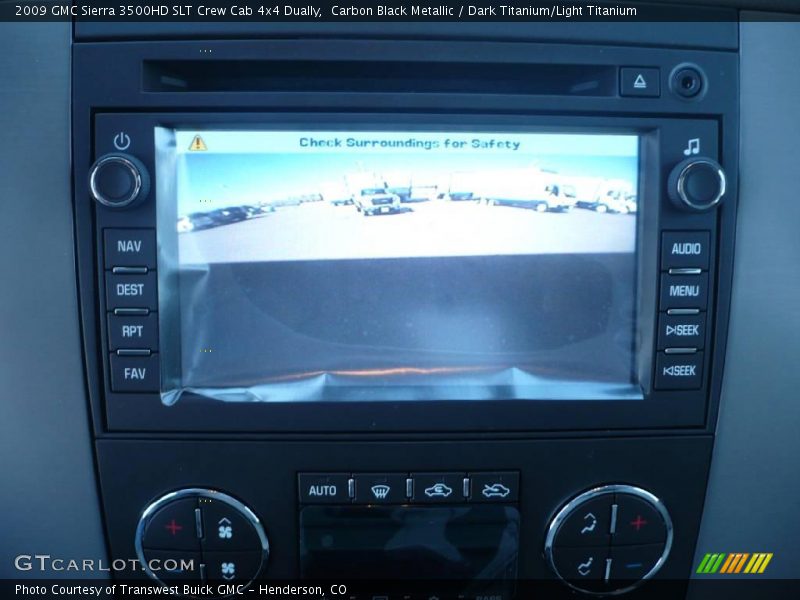 Carbon Black Metallic / Dark Titanium/Light Titanium 2009 GMC Sierra 3500HD SLT Crew Cab 4x4 Dually