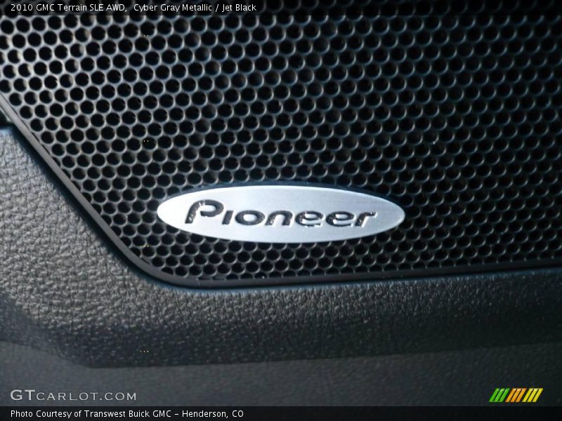 Cyber Gray Metallic / Jet Black 2010 GMC Terrain SLE AWD