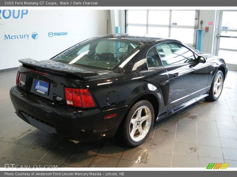 Black / Dark Charcoal 2003 Ford Mustang GT Coupe