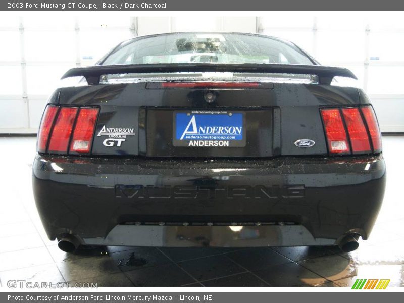 Black / Dark Charcoal 2003 Ford Mustang GT Coupe