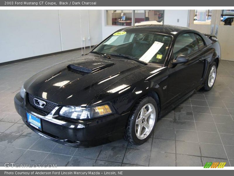 Black / Dark Charcoal 2003 Ford Mustang GT Coupe