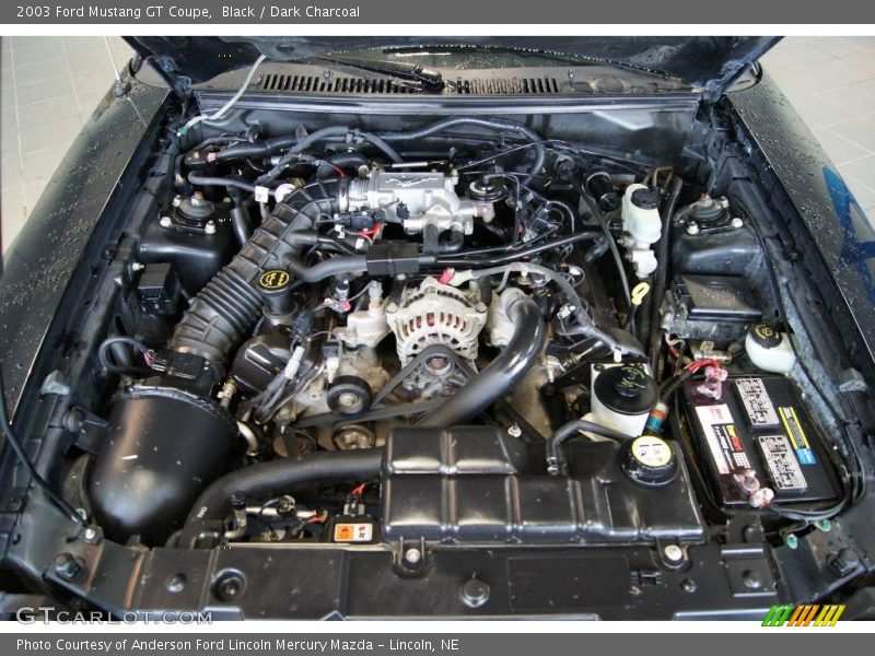 Black / Dark Charcoal 2003 Ford Mustang GT Coupe