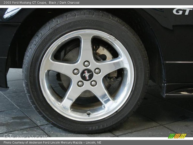 Black / Dark Charcoal 2003 Ford Mustang GT Coupe