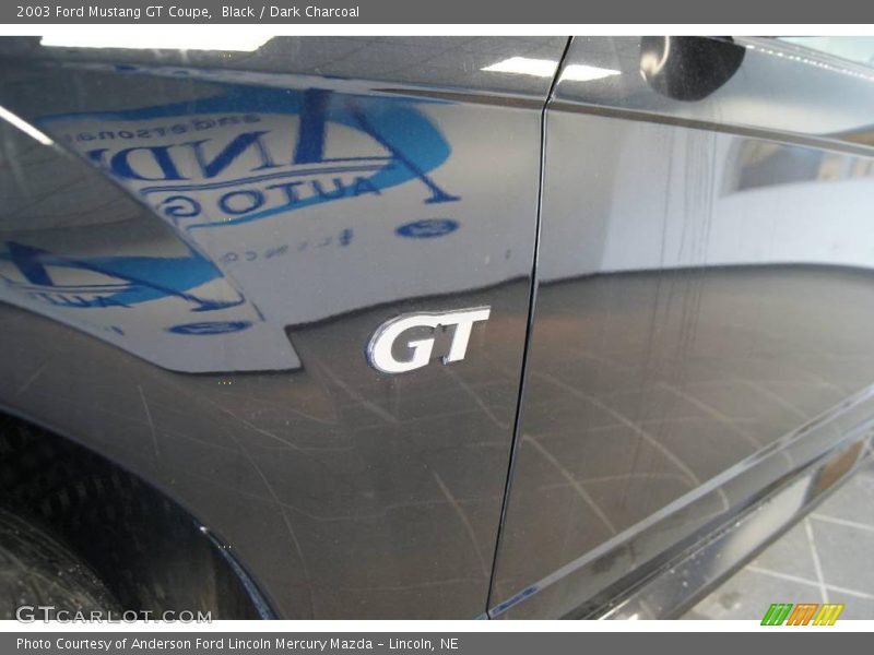 Black / Dark Charcoal 2003 Ford Mustang GT Coupe