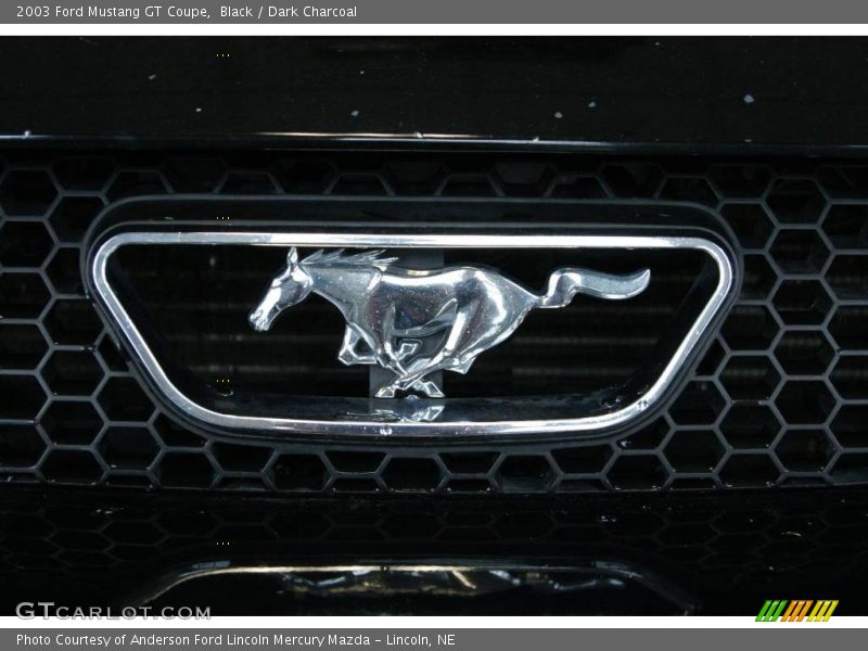 Black / Dark Charcoal 2003 Ford Mustang GT Coupe