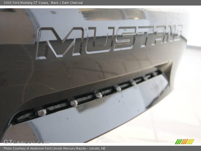 Black / Dark Charcoal 2003 Ford Mustang GT Coupe