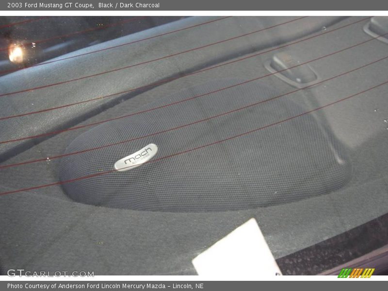 Black / Dark Charcoal 2003 Ford Mustang GT Coupe