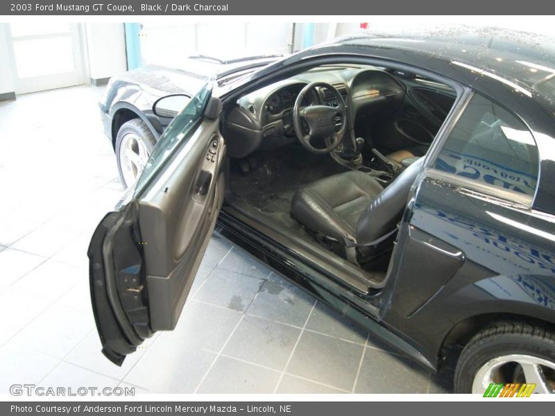 Black / Dark Charcoal 2003 Ford Mustang GT Coupe