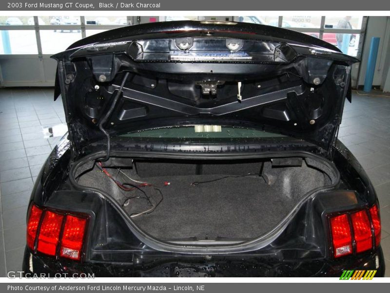 Black / Dark Charcoal 2003 Ford Mustang GT Coupe