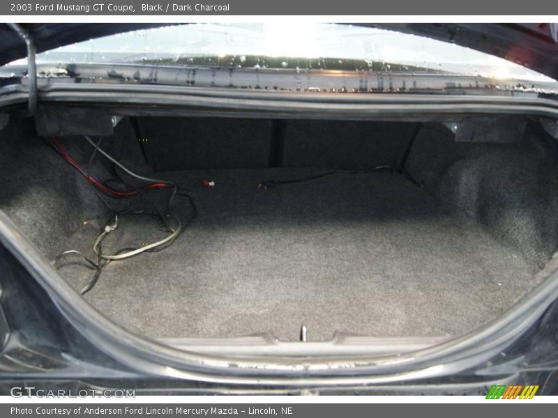 Black / Dark Charcoal 2003 Ford Mustang GT Coupe