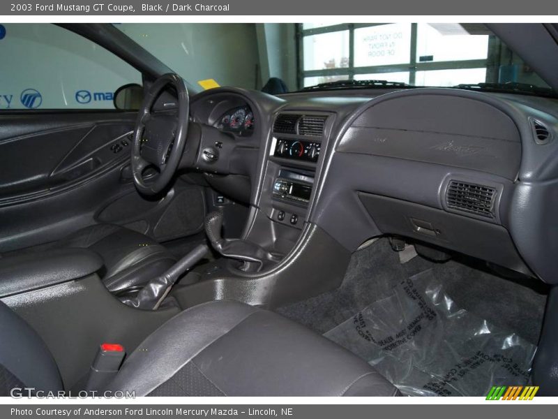 Black / Dark Charcoal 2003 Ford Mustang GT Coupe