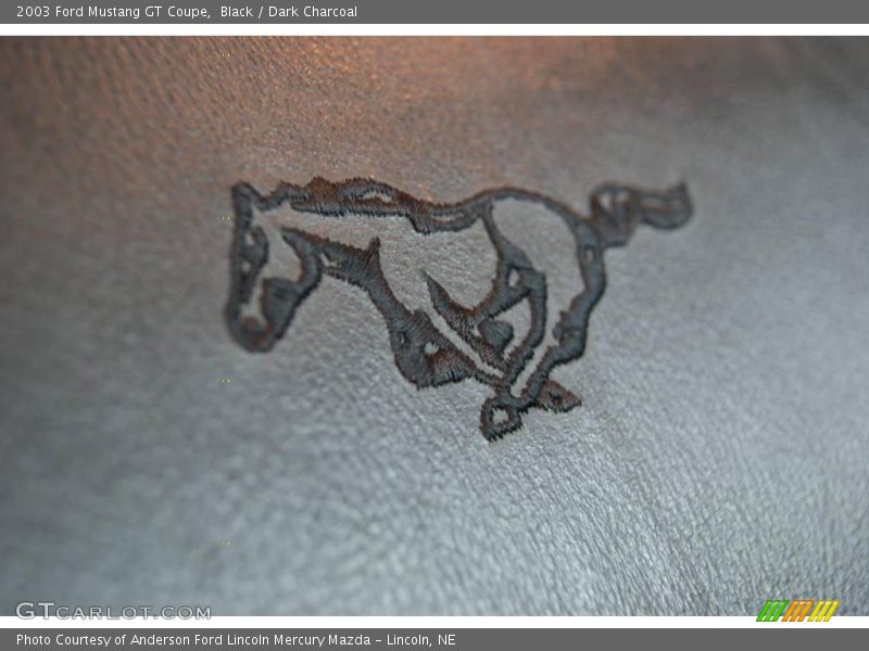 Black / Dark Charcoal 2003 Ford Mustang GT Coupe