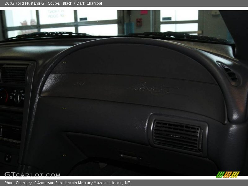 Black / Dark Charcoal 2003 Ford Mustang GT Coupe