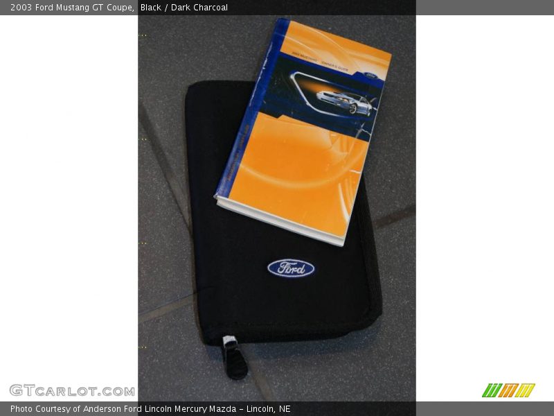 Black / Dark Charcoal 2003 Ford Mustang GT Coupe