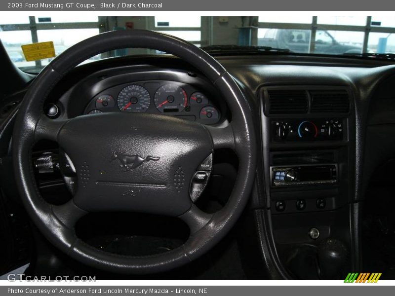 Black / Dark Charcoal 2003 Ford Mustang GT Coupe