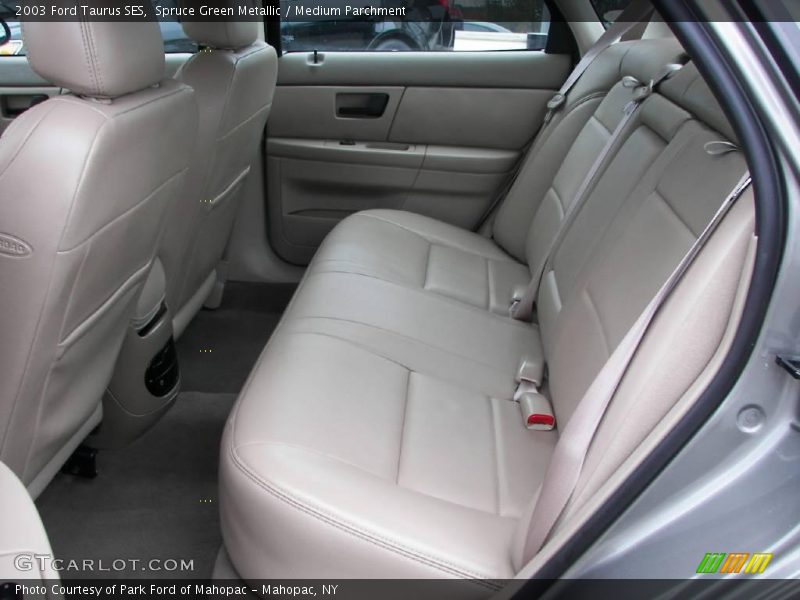 Spruce Green Metallic / Medium Parchment 2003 Ford Taurus SES