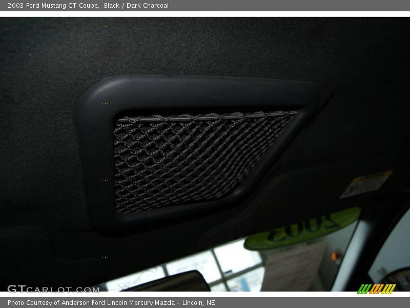 Black / Dark Charcoal 2003 Ford Mustang GT Coupe