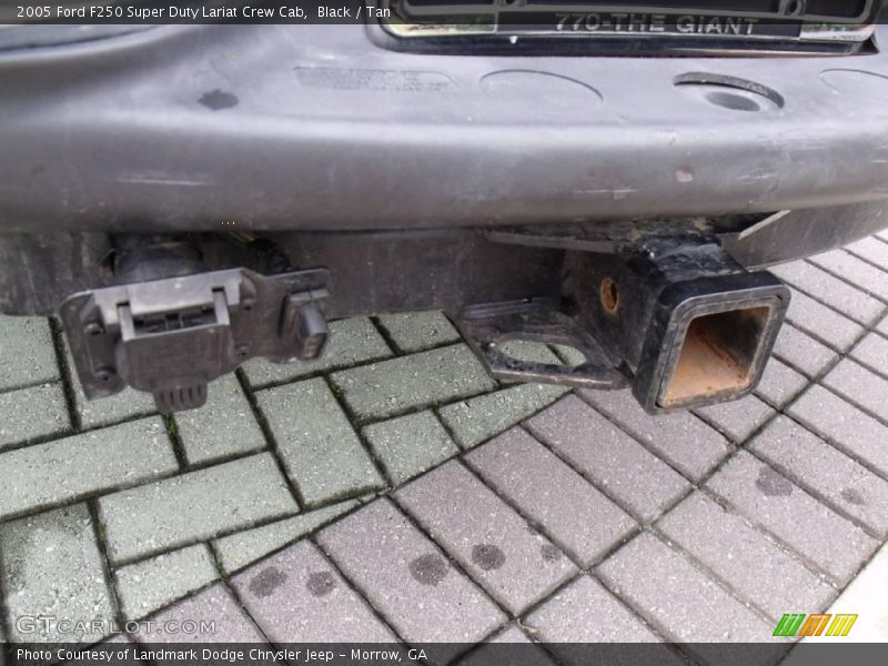 Black / Tan 2005 Ford F250 Super Duty Lariat Crew Cab