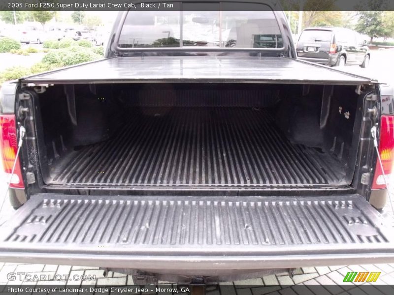 Black / Tan 2005 Ford F250 Super Duty Lariat Crew Cab