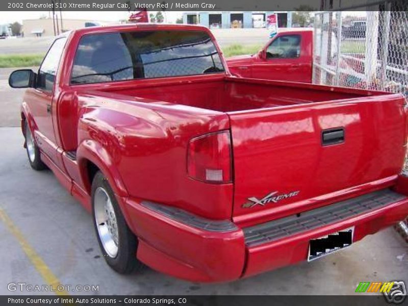 Victory Red / Medium Gray 2002 Chevrolet S10 Xtreme Regular Cab