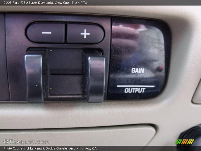 Black / Tan 2005 Ford F250 Super Duty Lariat Crew Cab