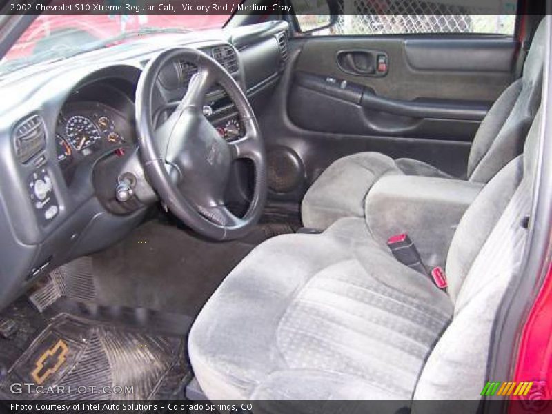 Victory Red / Medium Gray 2002 Chevrolet S10 Xtreme Regular Cab