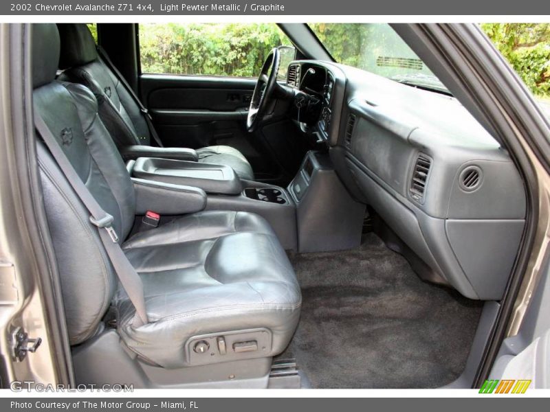 Light Pewter Metallic / Graphite 2002 Chevrolet Avalanche Z71 4x4