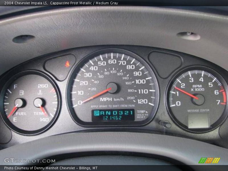 Cappuccino Frost Metallic / Medium Gray 2004 Chevrolet Impala LS