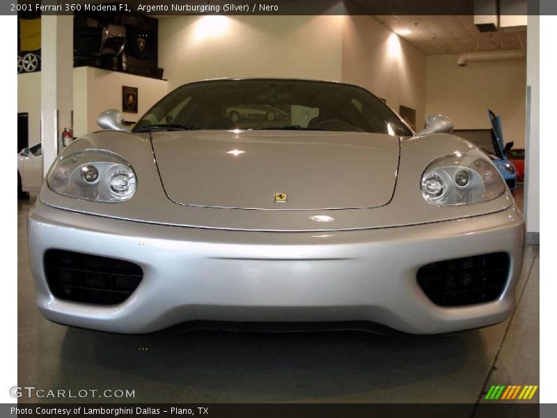 Argento Nurburgring (Silver) / Nero 2001 Ferrari 360 Modena F1