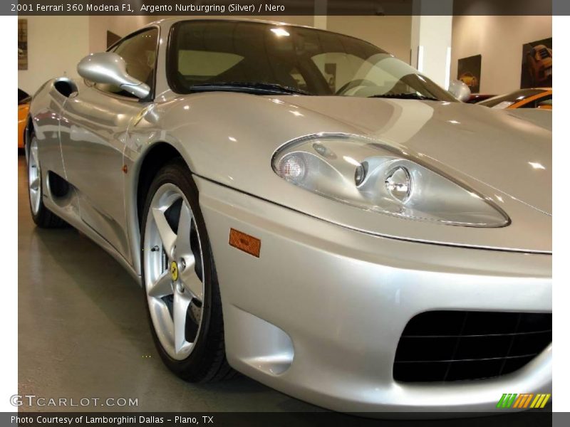 Argento Nurburgring (Silver) / Nero 2001 Ferrari 360 Modena F1
