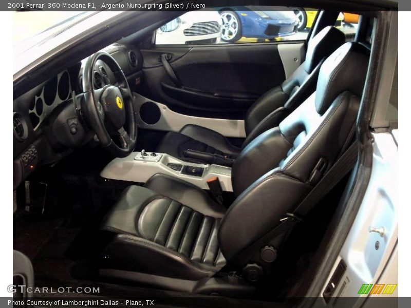 Argento Nurburgring (Silver) / Nero 2001 Ferrari 360 Modena F1