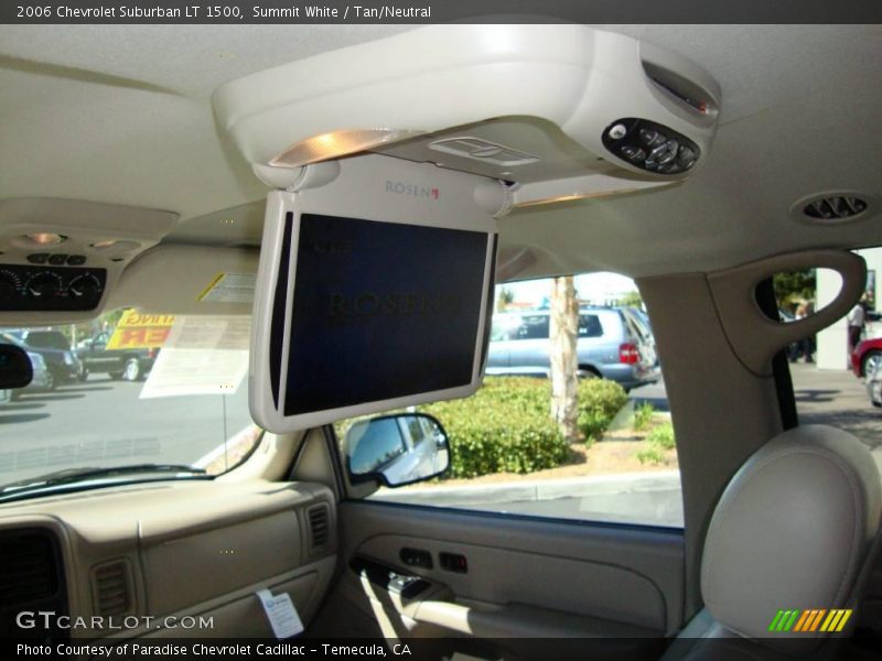 Summit White / Tan/Neutral 2006 Chevrolet Suburban LT 1500