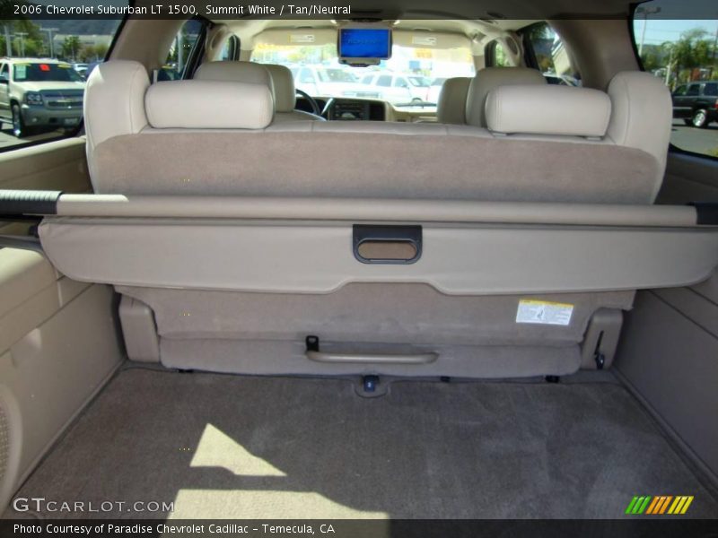 Summit White / Tan/Neutral 2006 Chevrolet Suburban LT 1500