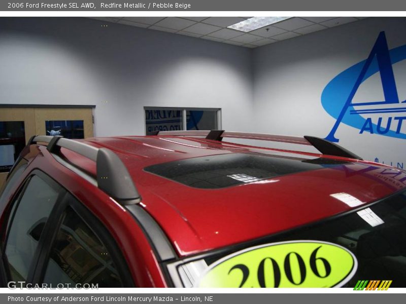 Redfire Metallic / Pebble Beige 2006 Ford Freestyle SEL AWD