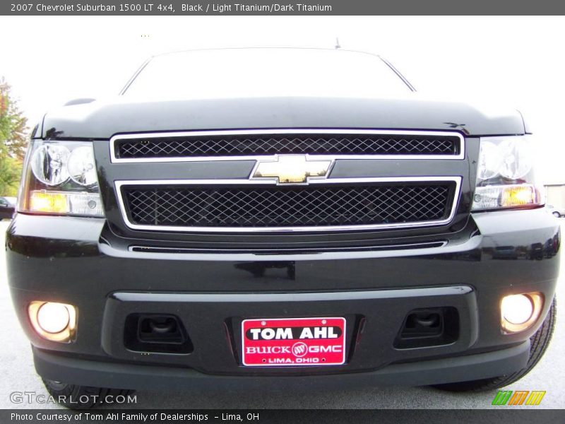 Black / Light Titanium/Dark Titanium 2007 Chevrolet Suburban 1500 LT 4x4
