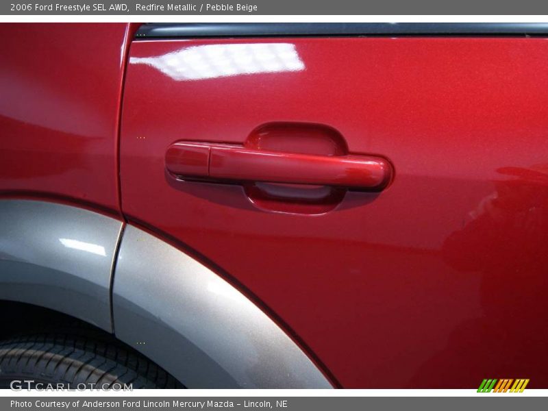 Redfire Metallic / Pebble Beige 2006 Ford Freestyle SEL AWD