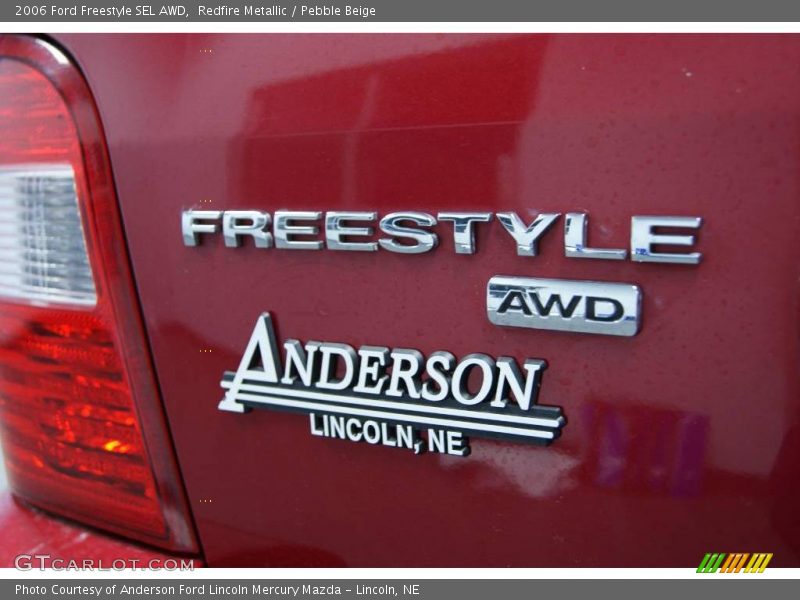 Redfire Metallic / Pebble Beige 2006 Ford Freestyle SEL AWD