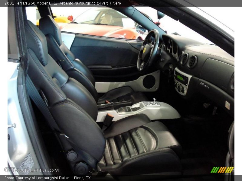 Argento Nurburgring (Silver) / Nero 2001 Ferrari 360 Modena F1