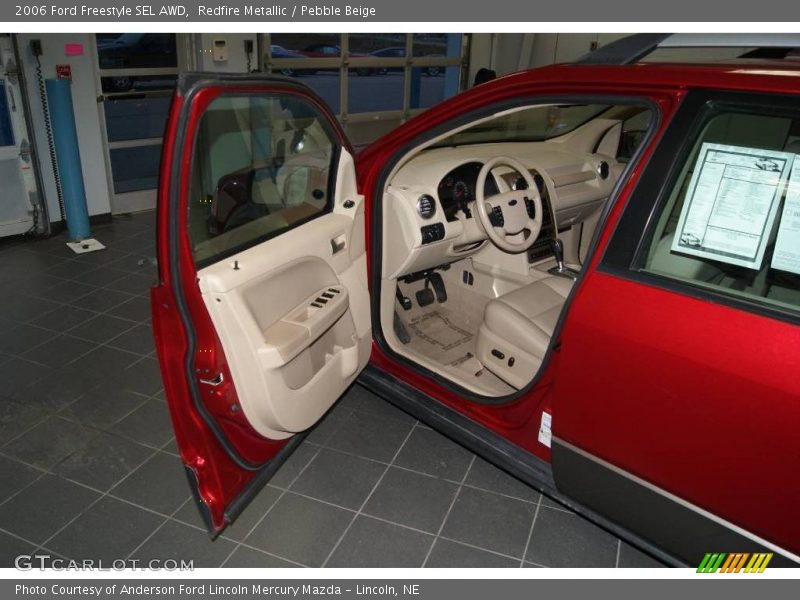 Redfire Metallic / Pebble Beige 2006 Ford Freestyle SEL AWD