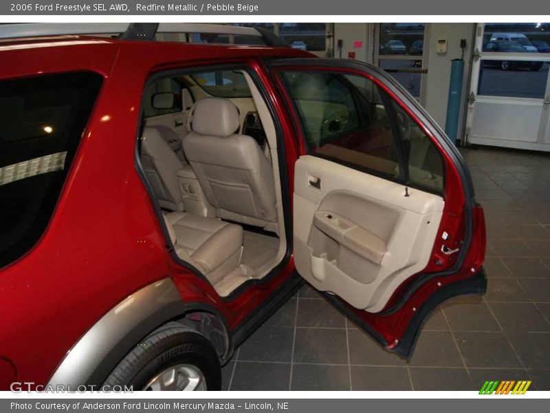 Redfire Metallic / Pebble Beige 2006 Ford Freestyle SEL AWD
