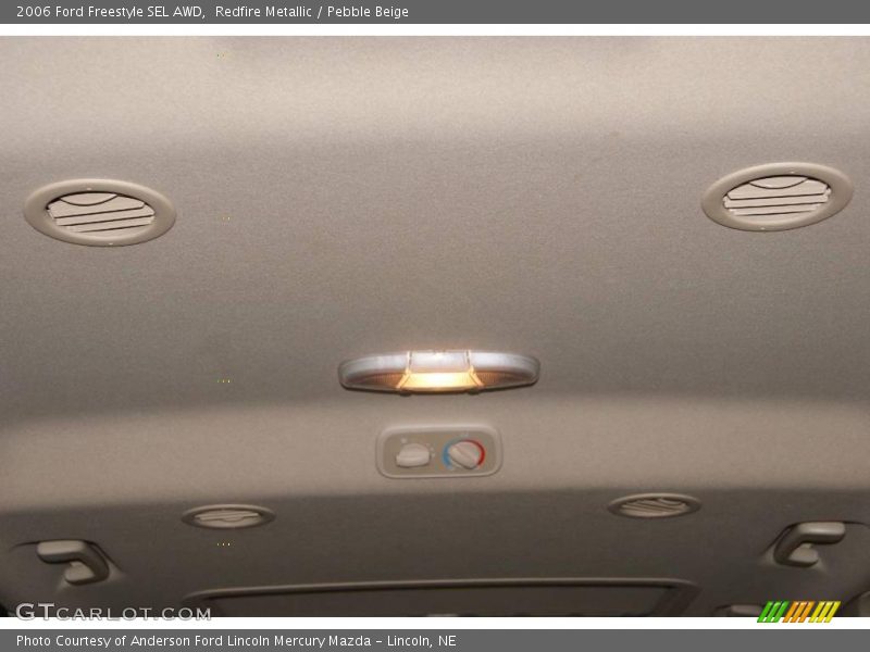 Redfire Metallic / Pebble Beige 2006 Ford Freestyle SEL AWD