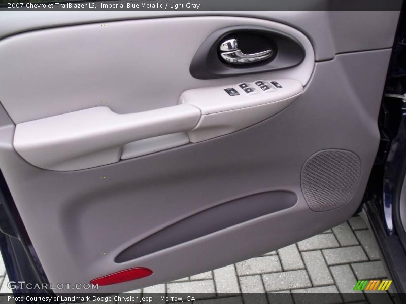 Imperial Blue Metallic / Light Gray 2007 Chevrolet TrailBlazer LS