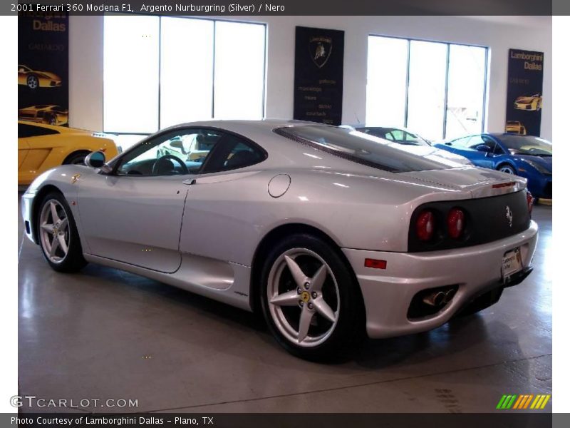 Argento Nurburgring (Silver) / Nero 2001 Ferrari 360 Modena F1