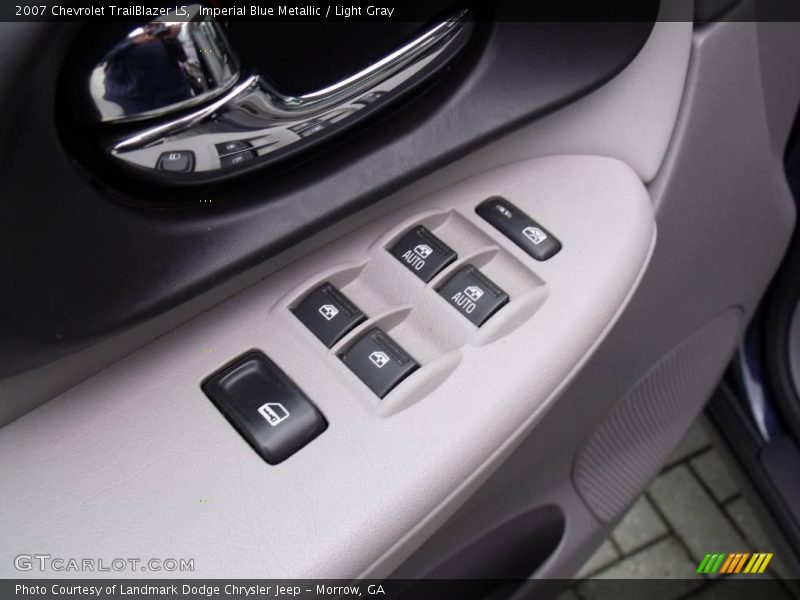 Imperial Blue Metallic / Light Gray 2007 Chevrolet TrailBlazer LS