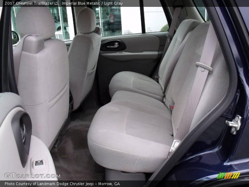 Imperial Blue Metallic / Light Gray 2007 Chevrolet TrailBlazer LS