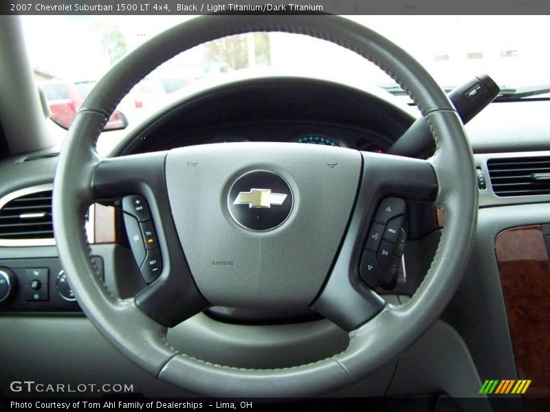 Black / Light Titanium/Dark Titanium 2007 Chevrolet Suburban 1500 LT 4x4