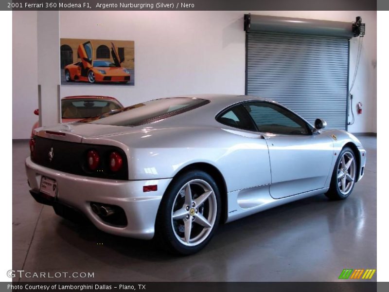 Argento Nurburgring (Silver) / Nero 2001 Ferrari 360 Modena F1