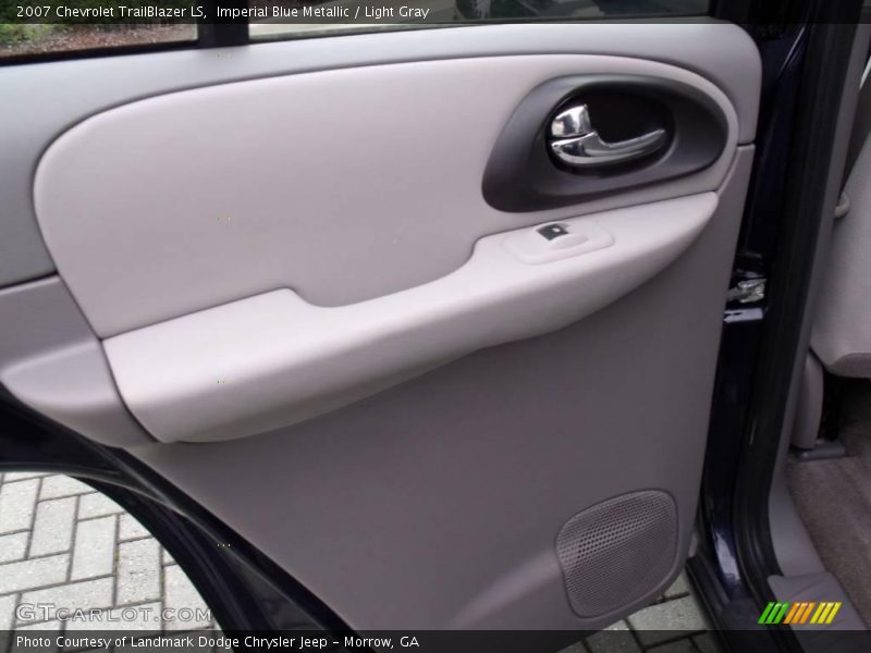 Imperial Blue Metallic / Light Gray 2007 Chevrolet TrailBlazer LS